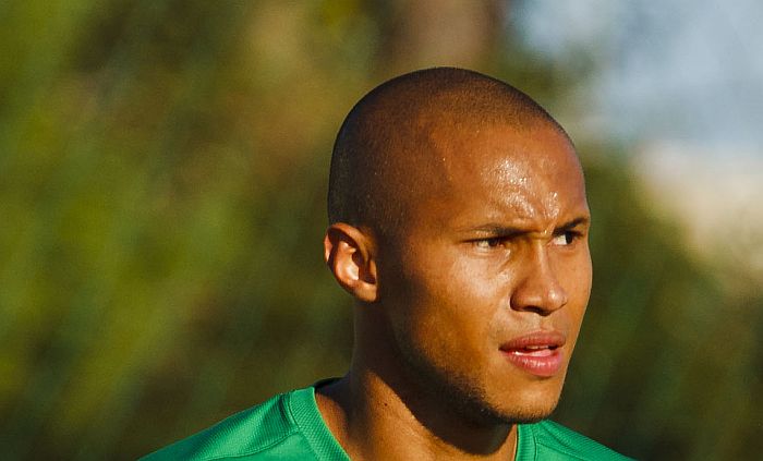 Jonas deve ser o titular na lateral direita do Atlético diante do Botafogo | Antonio Costa / Gazeta do Povo