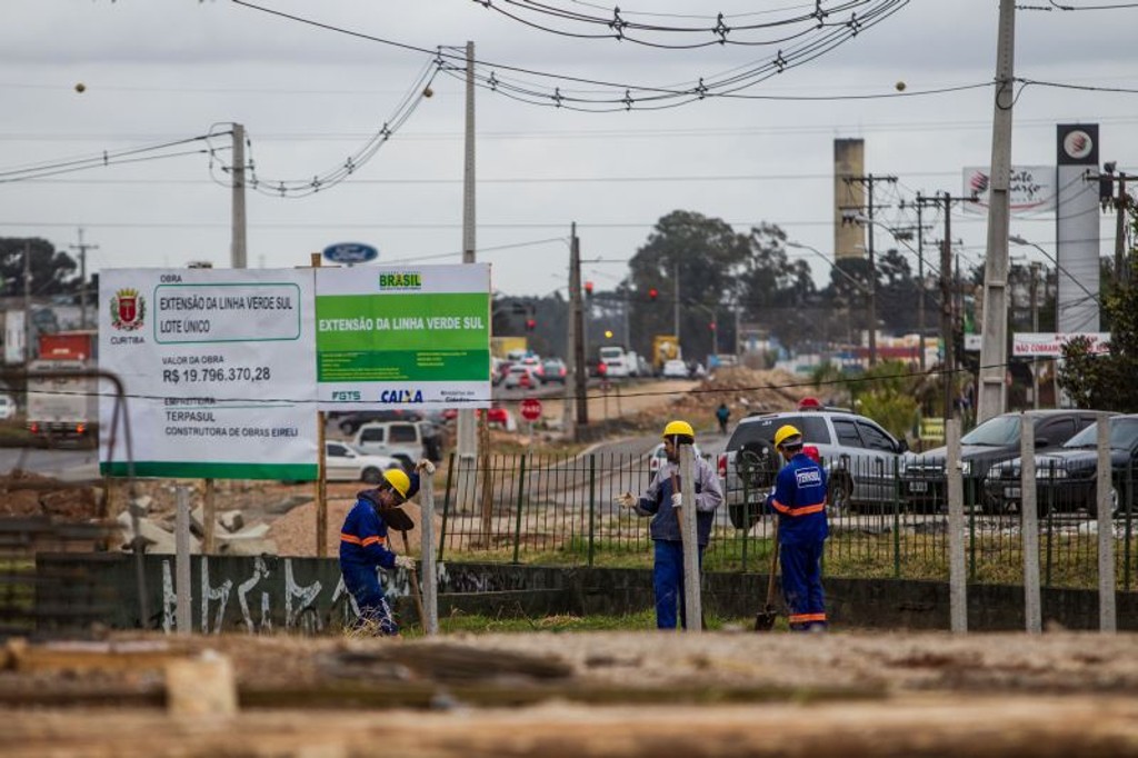 Ampliação da Linha Verde Sul é a mais atrasada
