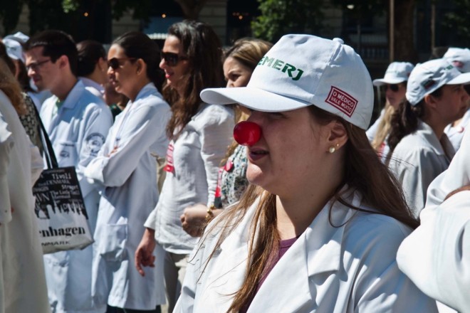 No Rio, protesto foi contra as