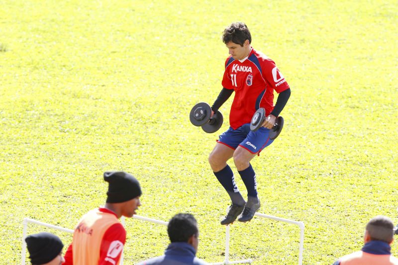 Lúcio Flávio é uma das dúvidas do Paraná para o duelo com o Palmeiras | Antônio More / Gazeta do Povo