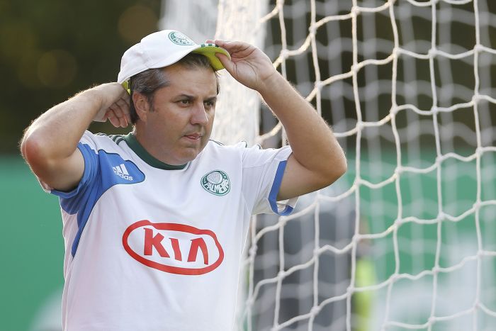 Preocupado com a velocidade do Atlético, Gilson Kleina vai esconder a escalação do Palmeiras até quarta-feira | Piervi Fonseca -Folhapress