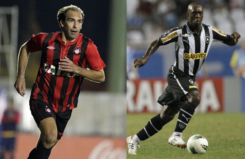 Paulo Baier e Seedorf vão se encontrar na Vila Capanema | Albari Rosa / Gazeta do Povo e Reuters