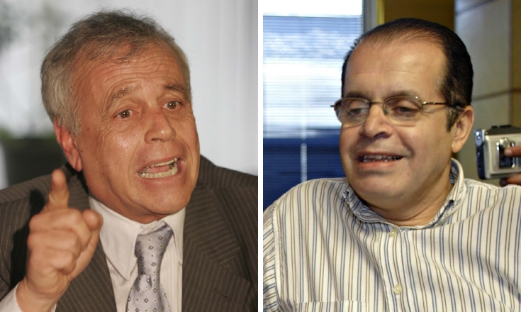 Conversa entre Oliveira e Ezequias revela intimidade e troca de favores: Fala, meu brother! | Fotos: Atila Alberti/ Tribuna e Daniel Castellano/ Gazeta do Povo