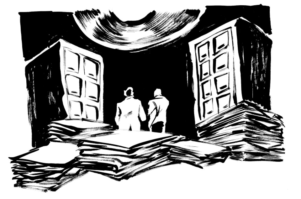 Mais de 10% dos homicídios em Curitiba ficam ocultos para a Secretaria de Segurança Pública | Ilustração: Osvalter Urbinati e Robson Vilalba
