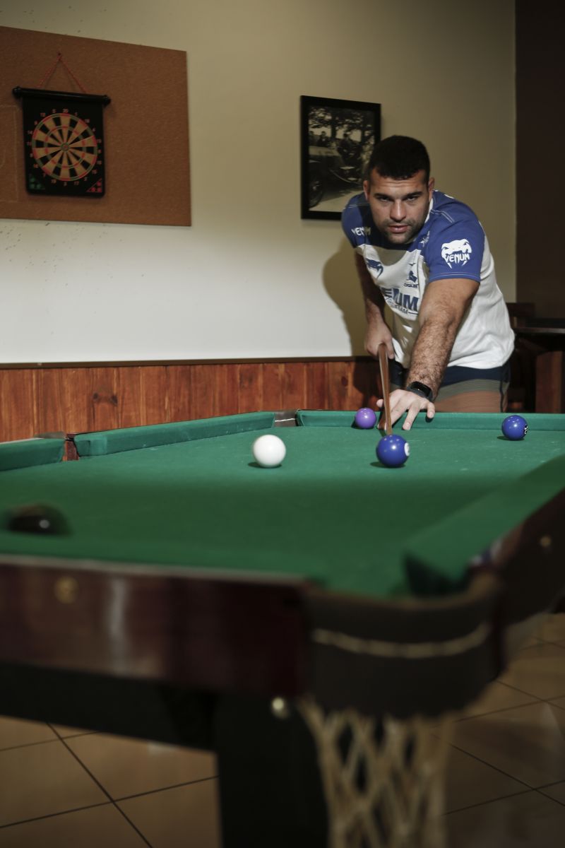 Shogun evita entrar na provocação do polêmico Chael Sonnen | Marcelço Andrade/ Gazeta do Povo