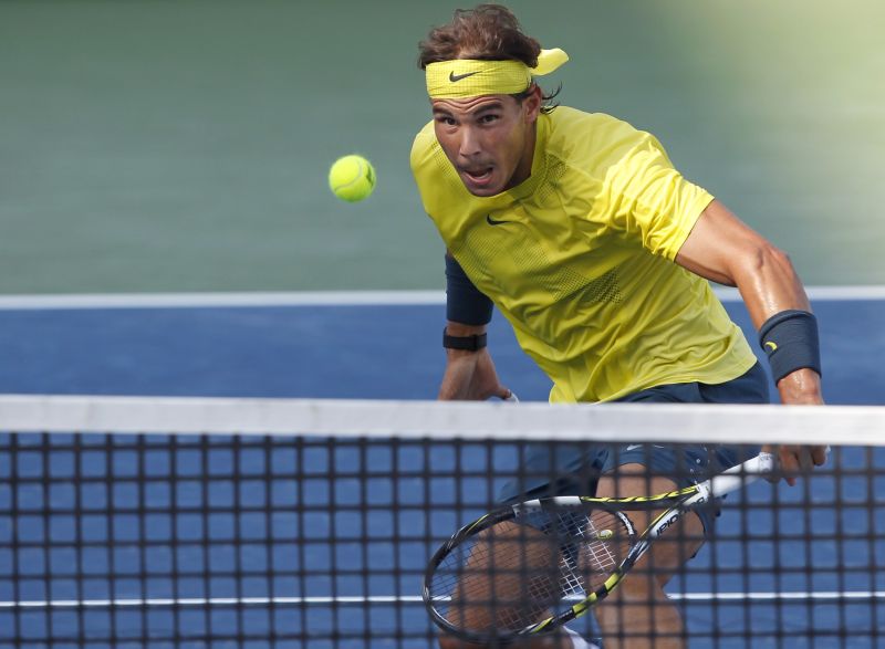 Nadal não teve vida fácil contra Berdych, mas avançou à final em Cincinnati | John Sommers II / Reuters
