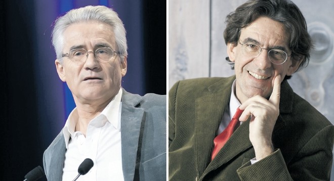 André Comte-Sponville e Luc Ferry | Fotos: Creative Commons; Divulgação/Salamundo