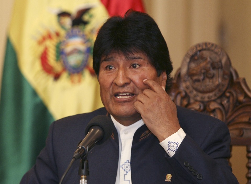Morales faz o pedido pelo retorno do senador que fugiu para o Brasil | Reuters/Gaston Brito