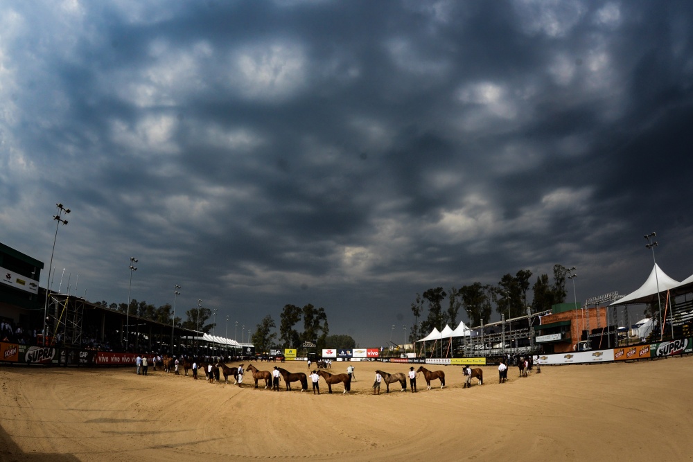 Previsão do clima aponta para mais chuvas nos dois primeiros dias da Expointer, em Esteio (RS). | Fagner Almeida/abccc/divulgaa§a£o
