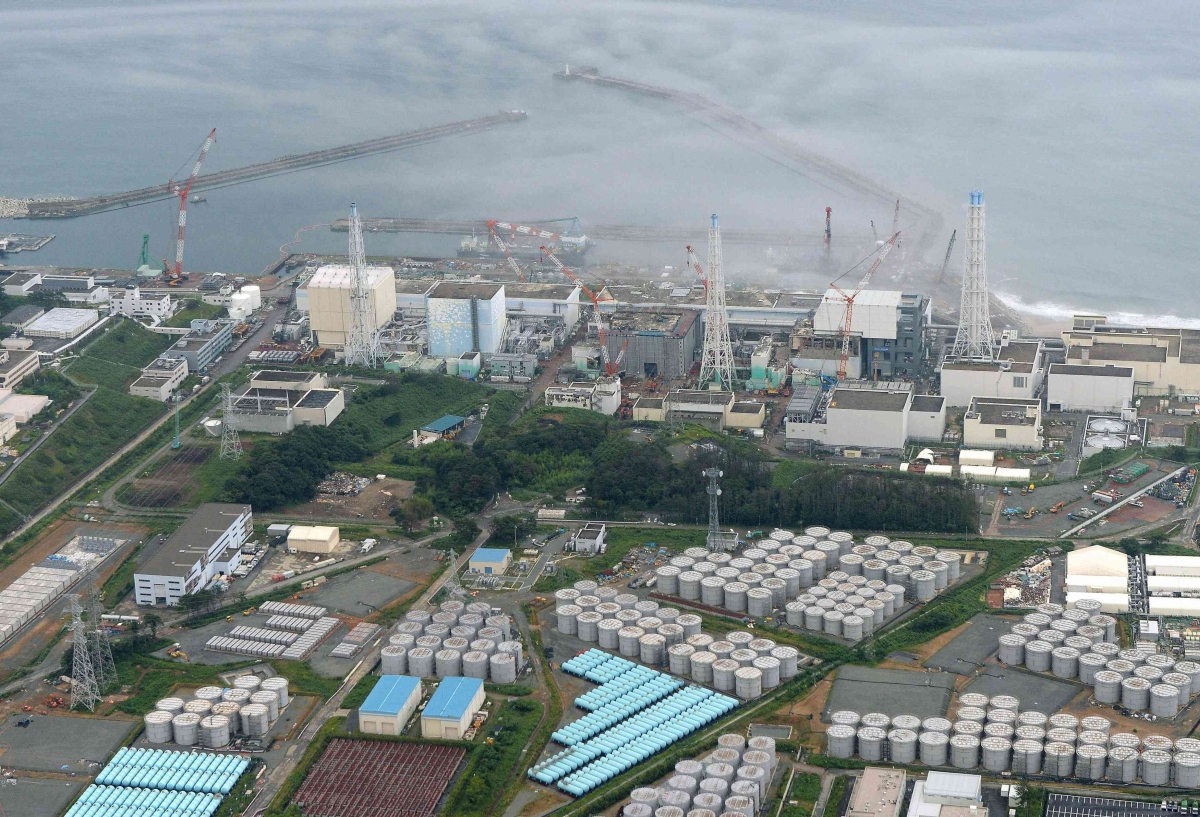 Vista aérea da usina de Fukushima | Reuters/Kyodo
