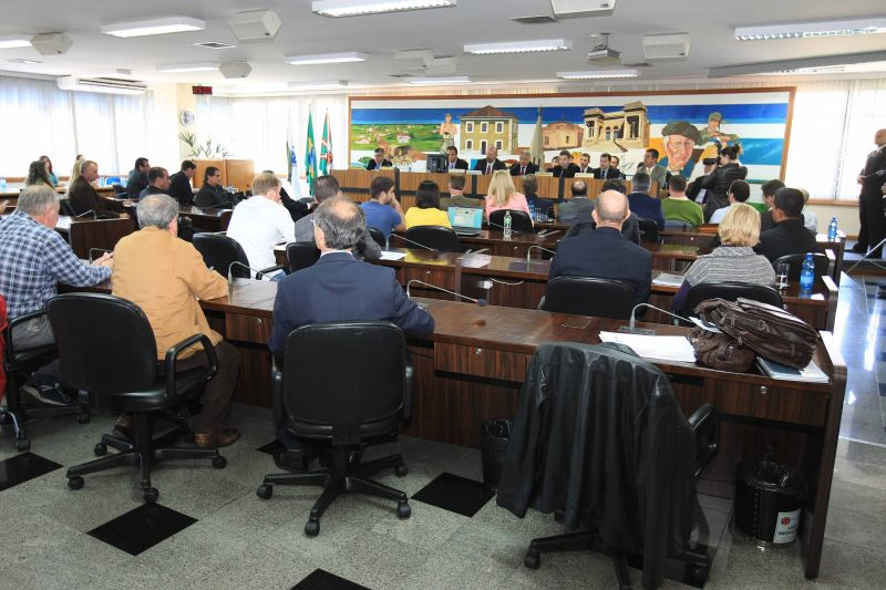 Plenário da Câmara: fim do voto secreto entre os vereadores tem de passar por quatro votações, mas a expectativa é de que não haja resistência | Ivonaldo Alexandre / Gazeta do Povo