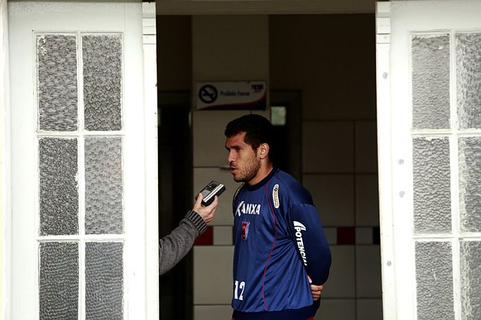 Fernando Gabriel afirma que o Paraná tem de ir passo a passo na busca do acesso à Série A | Marcelo Andrade / Gazeta do Povo
