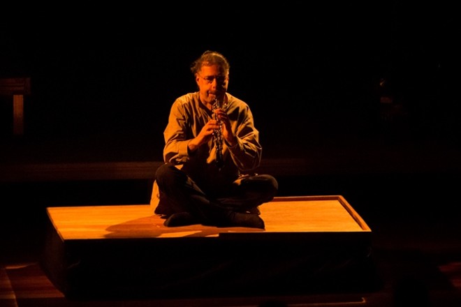 O espetáculo Solo é dividido em quatro partes |