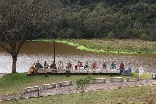 Parque da Redenção, em Apucarana, incluído na Rota da Fé do Norte do Paraná |