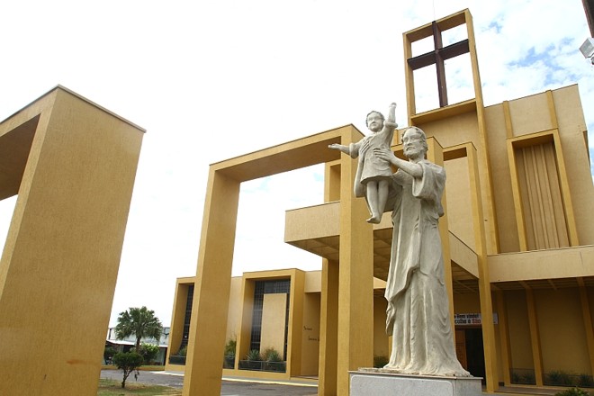 Santuário São José, em Apucarana, um dos templos incluídos na Rota da Fé do Norte do Paraná |