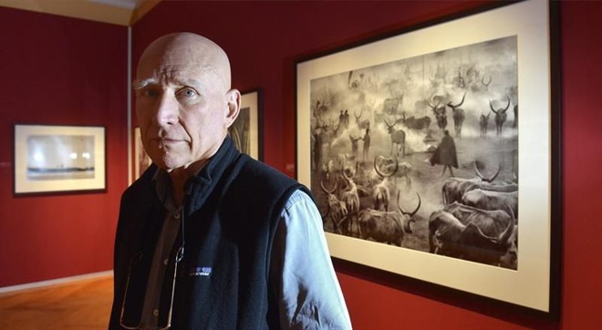 O fotógrafo brasileiro Sebastião Salgado |