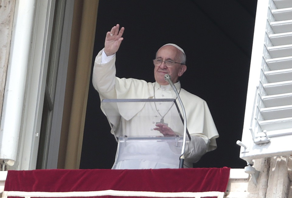 O papa também aproveitou a ocasião para reiterar seu pedido de paz na Síria | Tony Gentile/Reuters