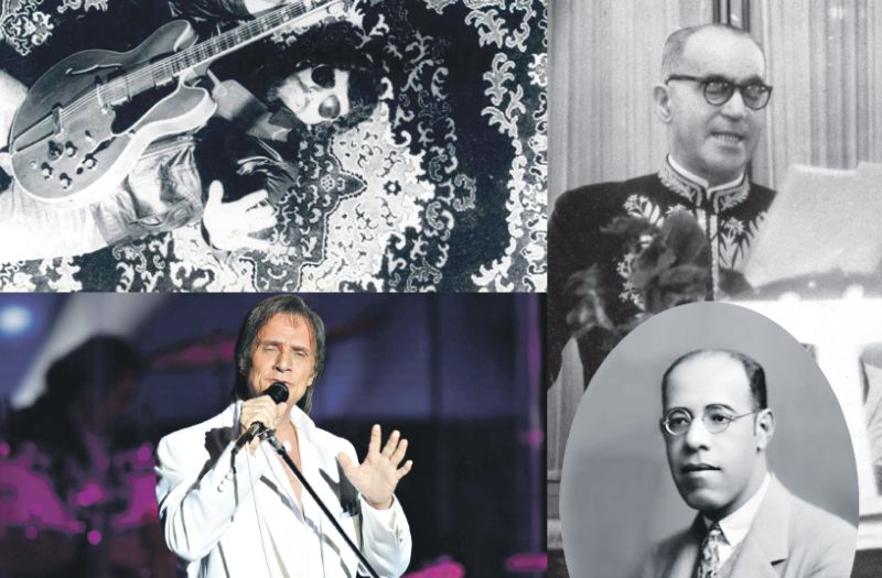 Raul Seixas, Guimarães Rosa e Mário de Andrade: biografias esbarram na falta de vontade dos herdeiros em ver fatos controversos virem à tona. Roberto Carlos também conseguiu na Justiça a proibição de livros sobre a sua vida | Antônio Costa /Arquivo Gazeta do Povo; Folhapress; Reprodução