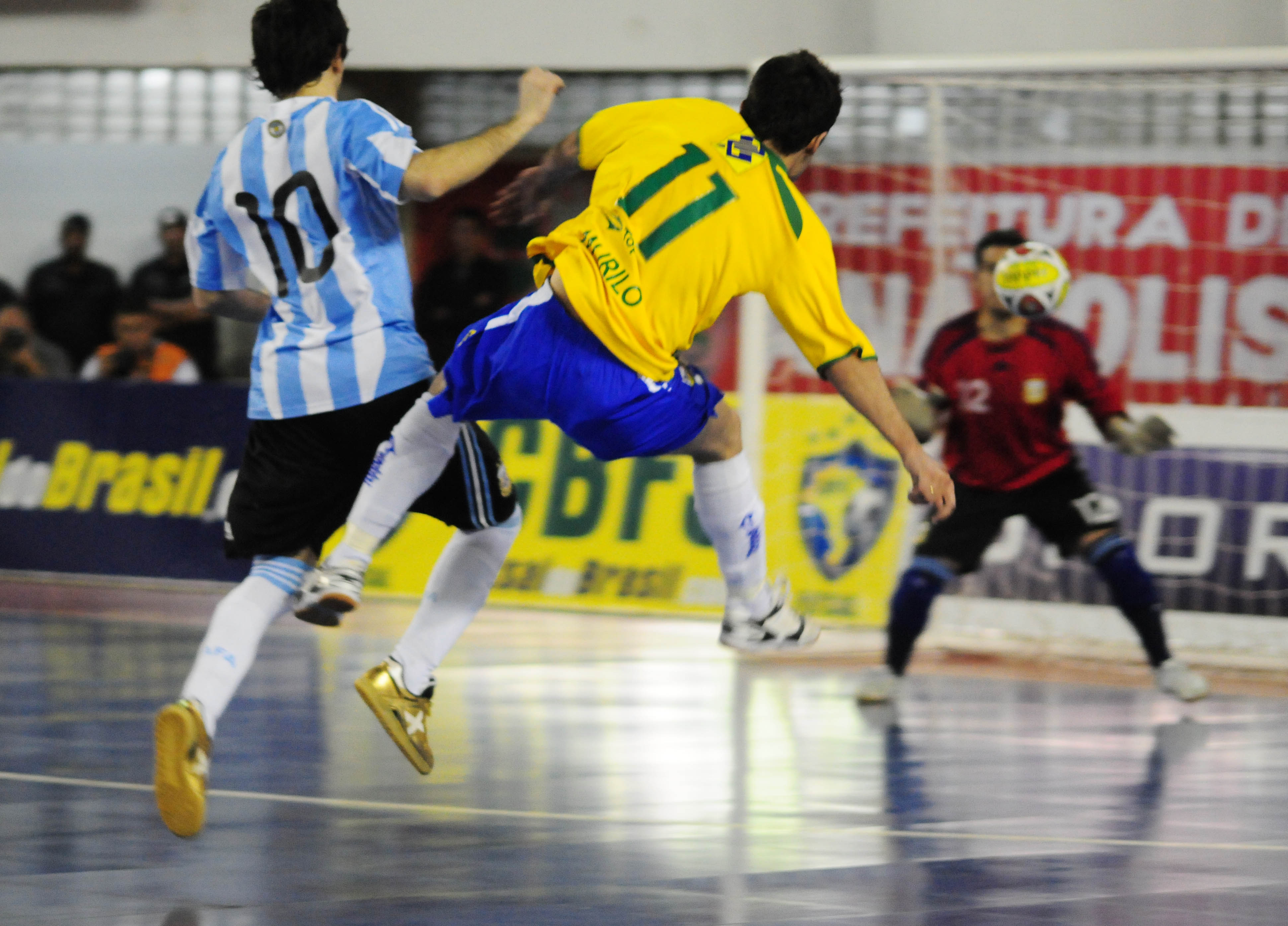 Brasil e Argentina se enfrentarão em Maringá, marcando o reencontro dos rivais após o mundial de 2012 | Cristiano Borges/CBFS
