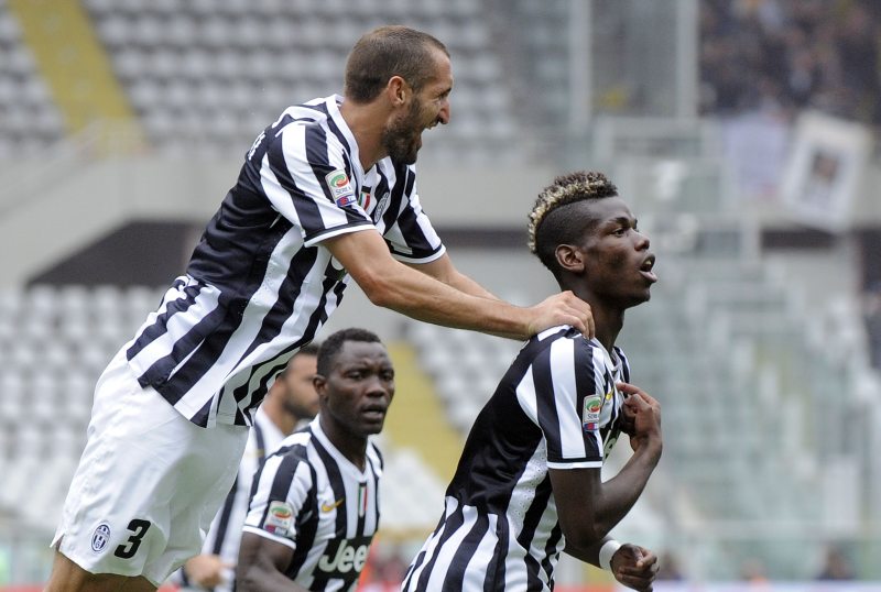 Pogba aproveitou rebote para marcar o gol da Juventus contra o Torino | Reuters