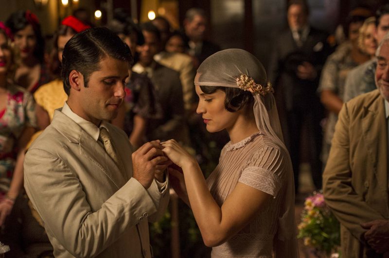 Franz (Bruno Gagliasso) se casa com Amélia (Bianca Bin): amor entre classes | João Cotta/TV Globo