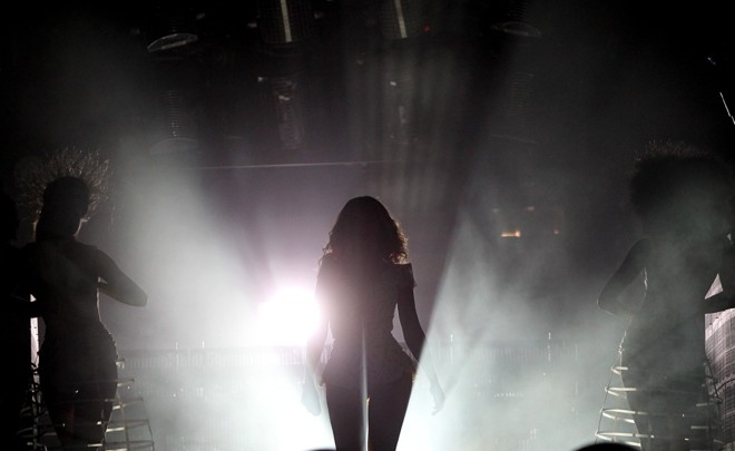 O repertório da diva incluiu hits como Run The World (Girls), Crazy In Love e Single Ladies, entre outros |