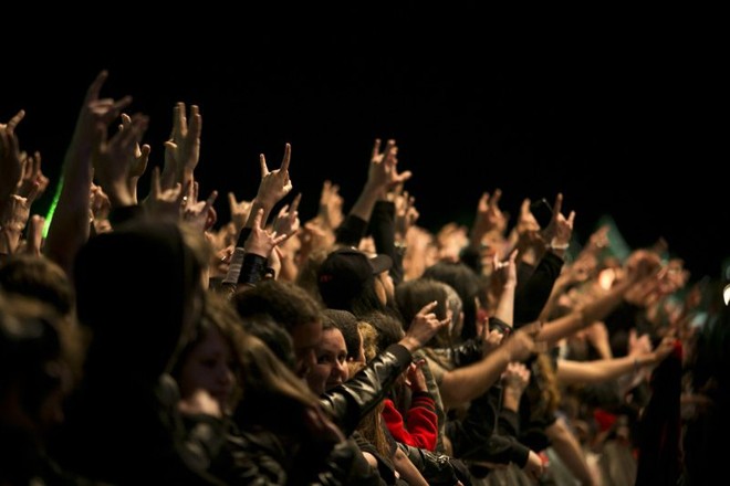 Multidão de metaleiros lotou o BioParque para o show do Iron Maiden |