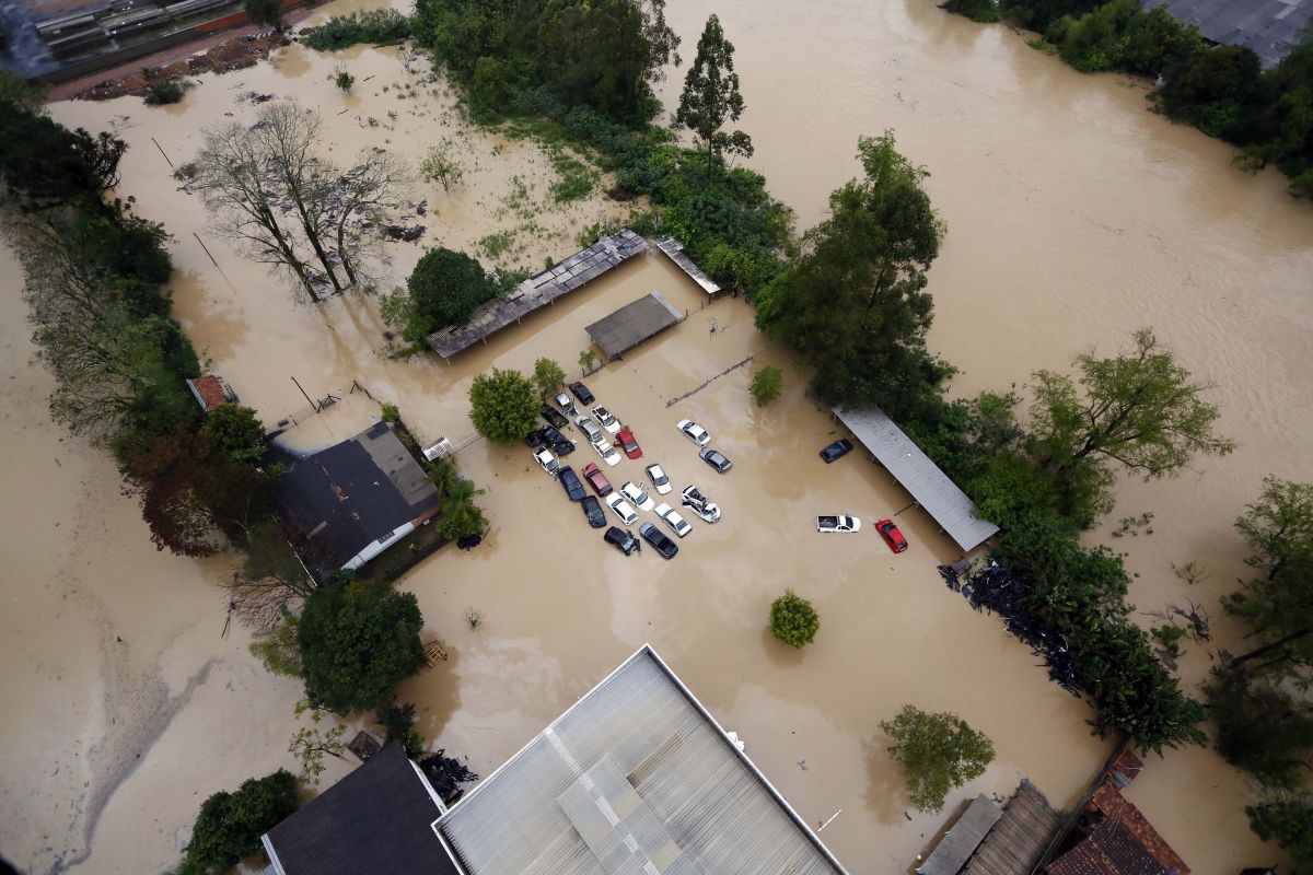 Foto do município de Rio do Sul, em Santa Catarina | Cristiano Estrela / Diário Catarinense