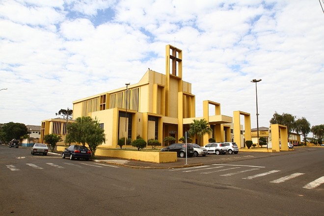 Santuário São José, em Apucarana, um dos templos incluídos na Rota da Fé do Norte do Paraná |