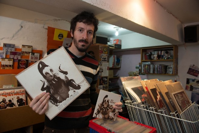 Disco mais caro da loja de Frauch é o do cantor Ney Matogrosso, a R$ 120 |