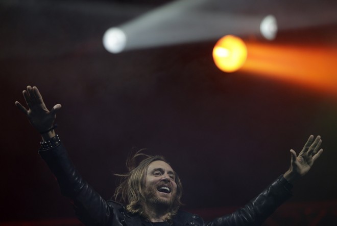 David Guetta, um dos DJs mais famosos do mundo, foi a penúltima atração do palco Mundo no primeiro dia de Rock In Rio |