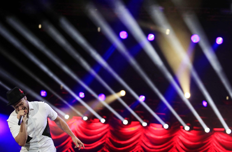 Justin Timberlake: forte candidato a melhor show do festival | Ricardo Moraes/ Reuters