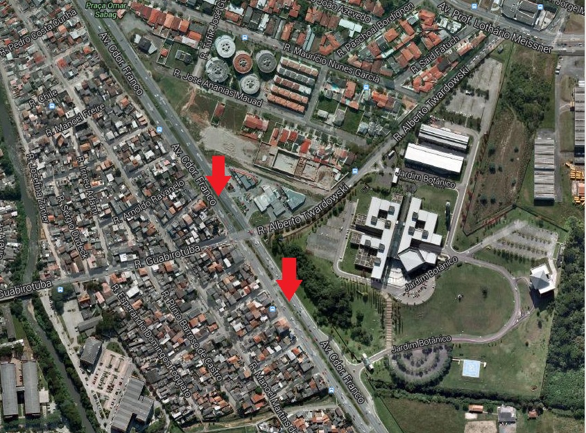 Os novos radares ficam dos dois lados da via, um próximo ao Habib´s e outro, à Fiep | 