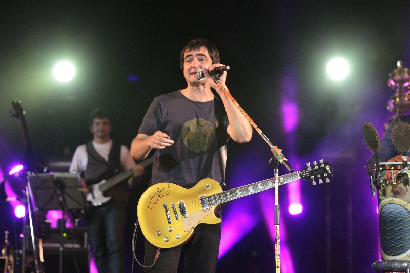 Samuel Rosa comandou o Skank em Salvador | Divulgação