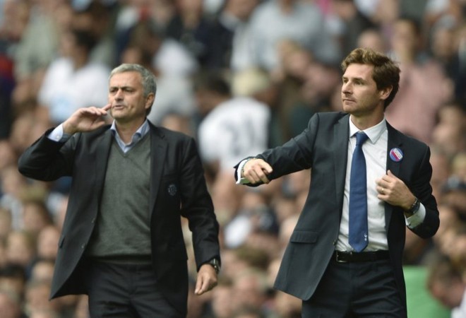 Os portugueses José Mourinho e André Villas-Boas |