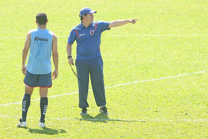 Dado Cavalcanti cobra atenção do Paraná na partida contra o São Caetano | Antonio More / Gazeta do Povo