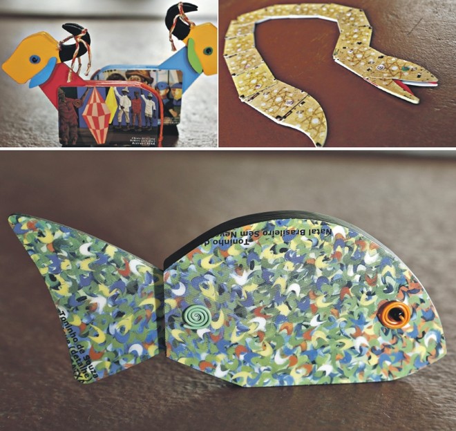 Os objetos de Joba Tridente: ingressos, cores e paciência na montagem das obras |