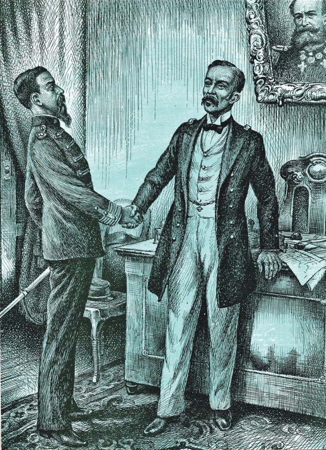 Gomes Carneiro com Floriano Peixoto |