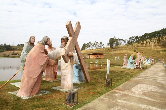Parque da Redenção, em Apucarana, incluído na Rota da Fé do Norte do Paraná |