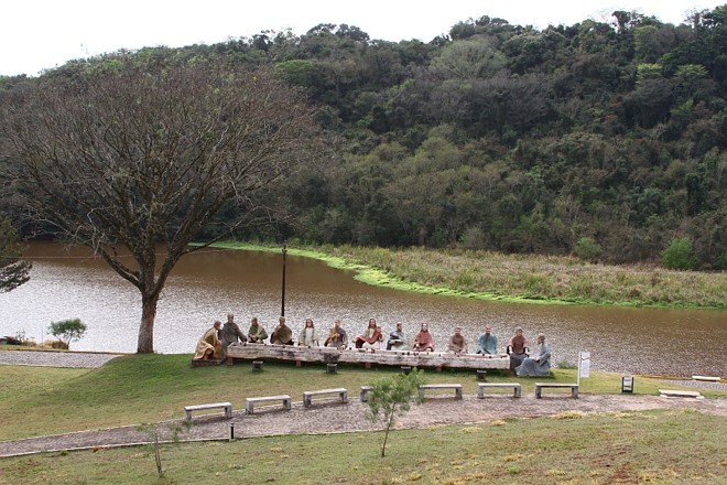 Parque da Redenção, em Apucarana, incluído na Rota da Fé do Norte do Paraná |
