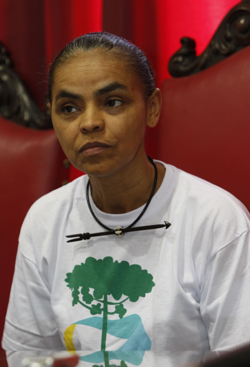 Marina Silva diz que não vai desistir da criação da sigla | Aniele Nascimento/ Gazeta do Povo