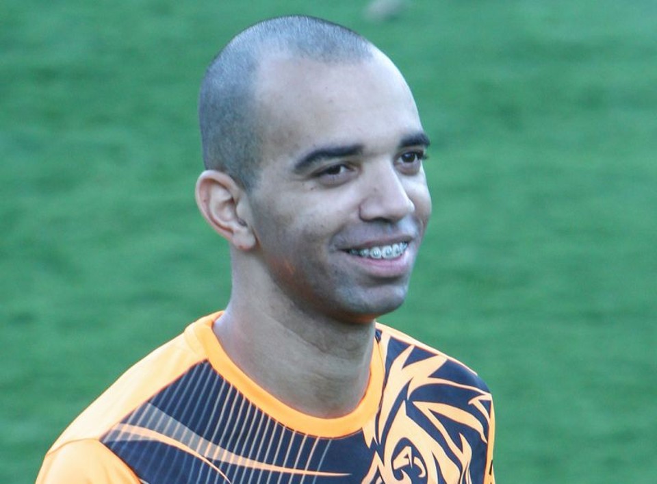 Diego Tardelli treinou normalmente nesta quarta-feira, mas não enfrentará o Coritiba | Bruno Cantini / Atlético-MG