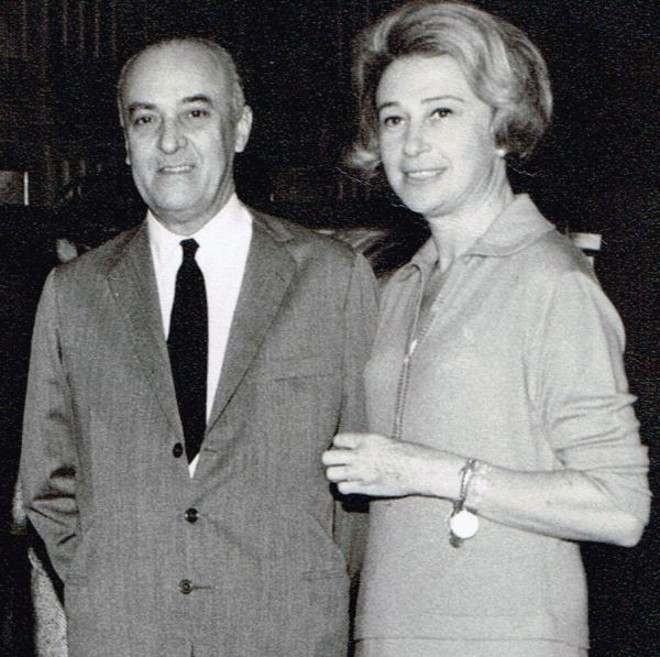 O pintor pernambucano Cícero Dias e sua mulher, Raymonde Dias, em Paris, nos anos 1940, quando se conheceram |