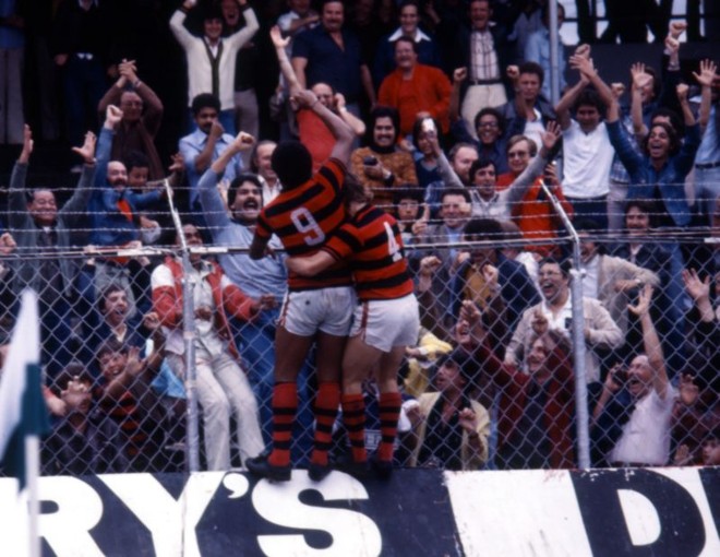 ... Bolivar (9) abriu o placar no 1 a 1 de 1979 |