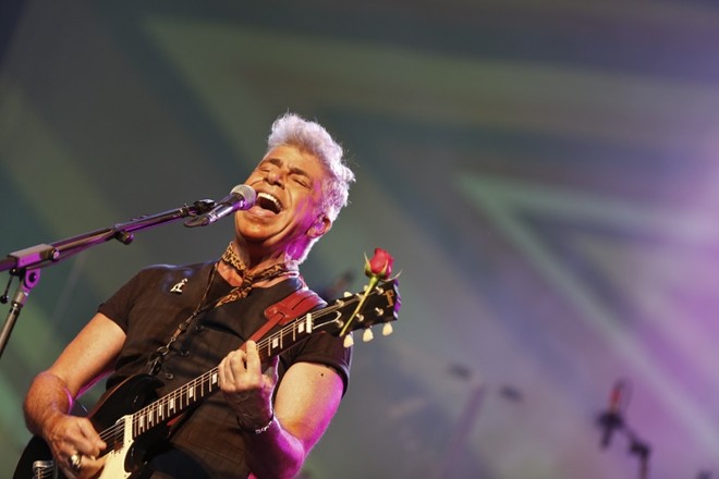 Foram 23 músicas em quase duas horas de espetáculo |