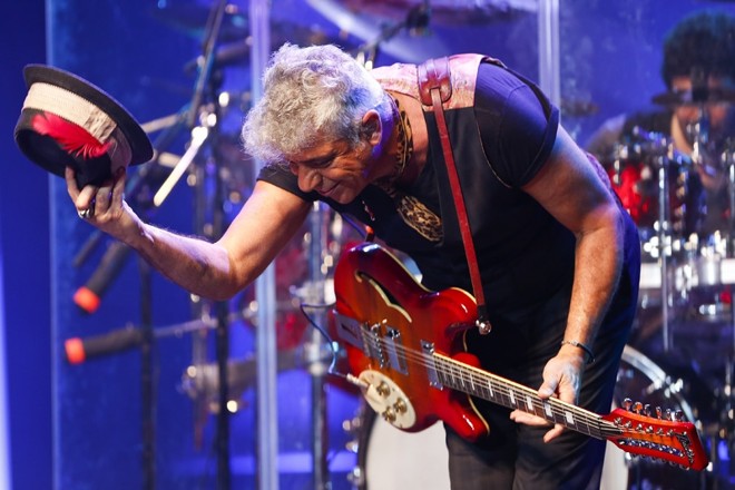 Músico agradece a acolhida do público no Guaira |