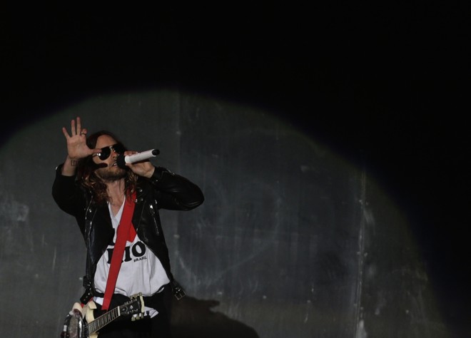 Banda norte-americana fez um show cheio de energia e muito interativo |