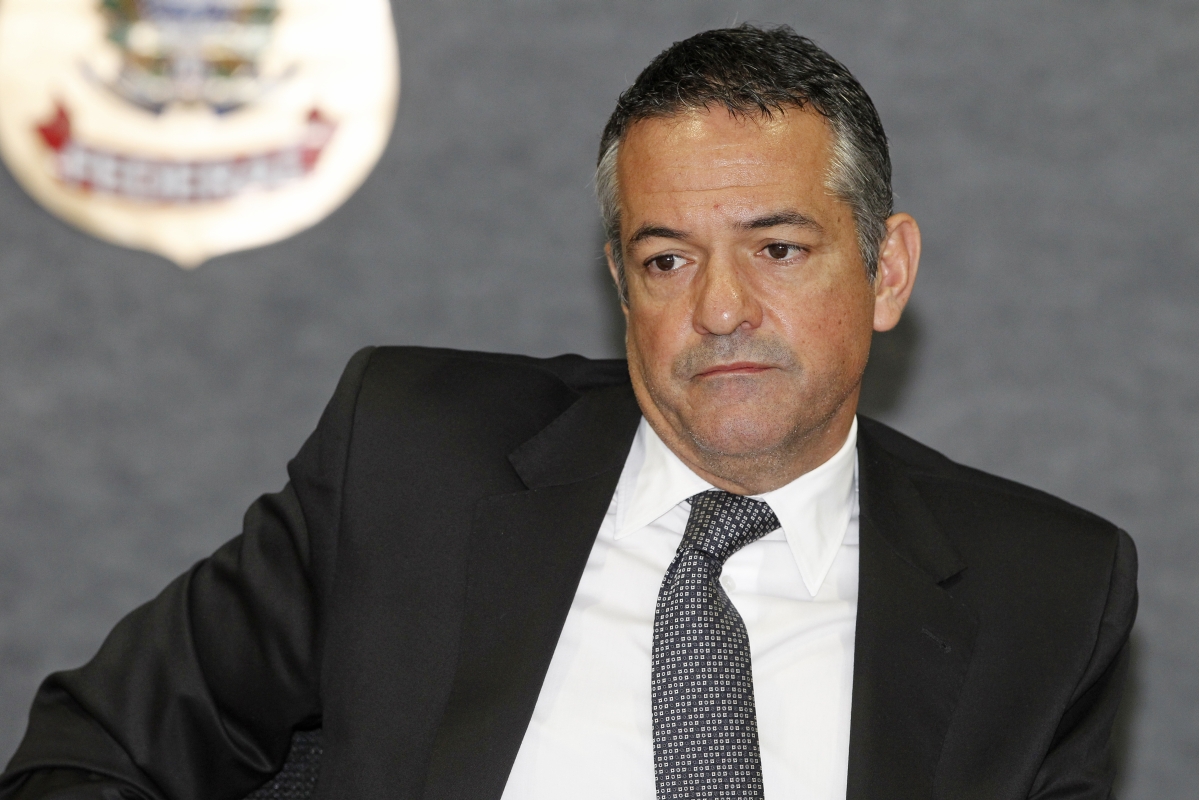 Cid Vasques, em entrevista coletiva da Polícia Federal, em abril de 2013 | Antonio More/Agência de Notícias Gazeta do Povo