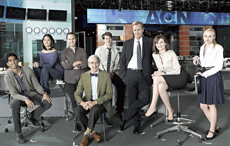 Elenco de The Newsroom: bastidores de um telejornal de um canal de notícias norte-americano | Divulgação