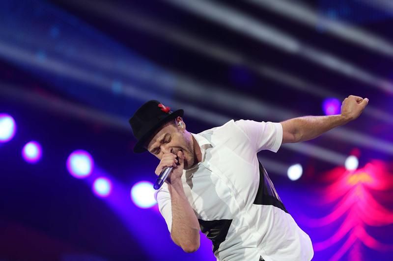 Timberlake fez um show repleto de suas canções mais românticas | Marcelo Sayão/EFE